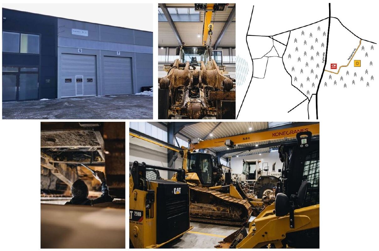 New industrial and construction machinery service center